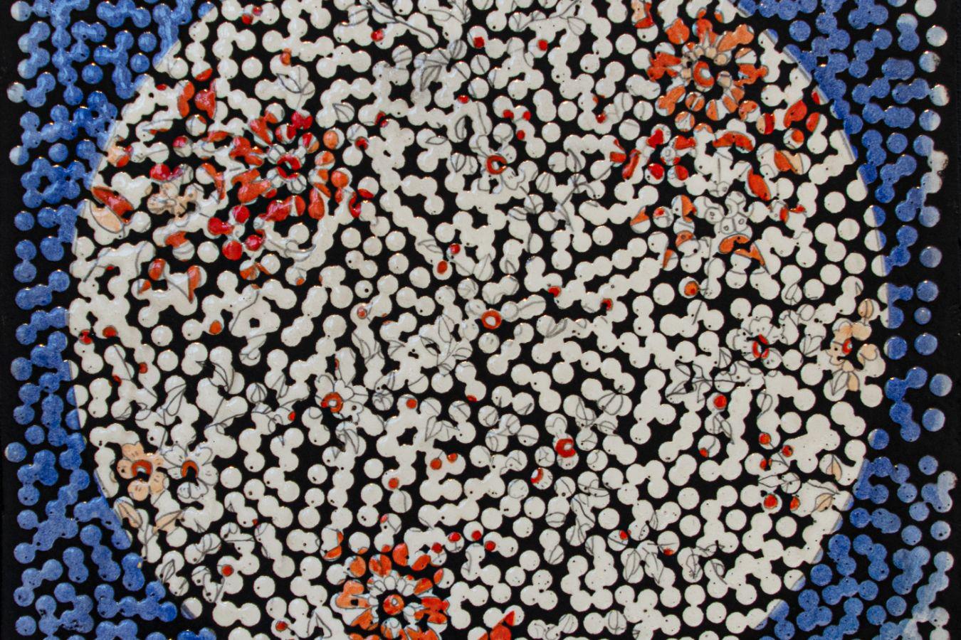 Daniel Boyd, Untitled (FDWHBFTU), 2022, © Gropius Bau, photo: Luis Kürschner