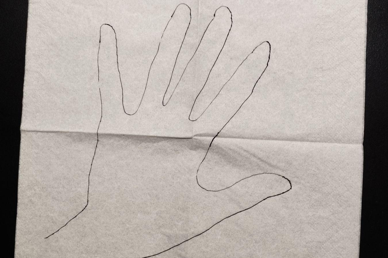 Prop of the performance ‘Almost There’