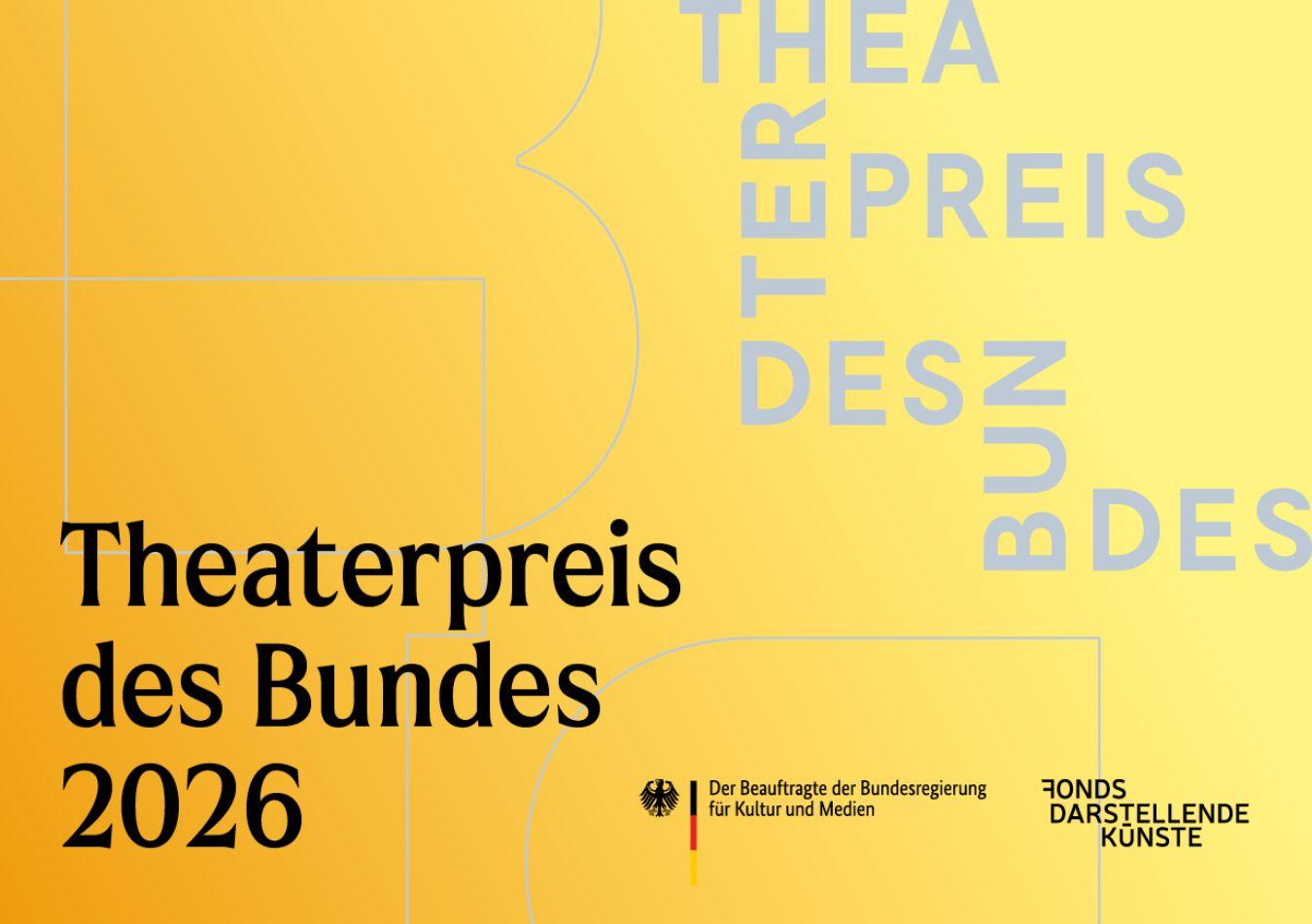 Grafik Theaterpreis des Bundes 2026