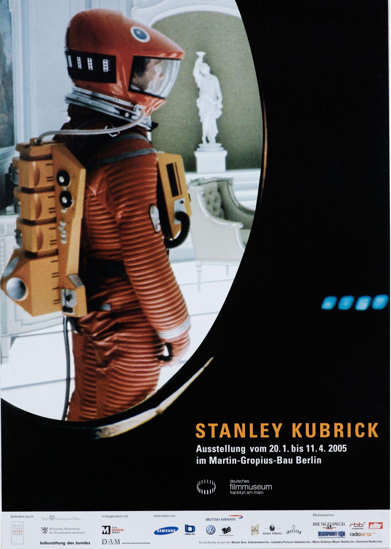 Poster of the exhibition “Stanley Kubrick”
