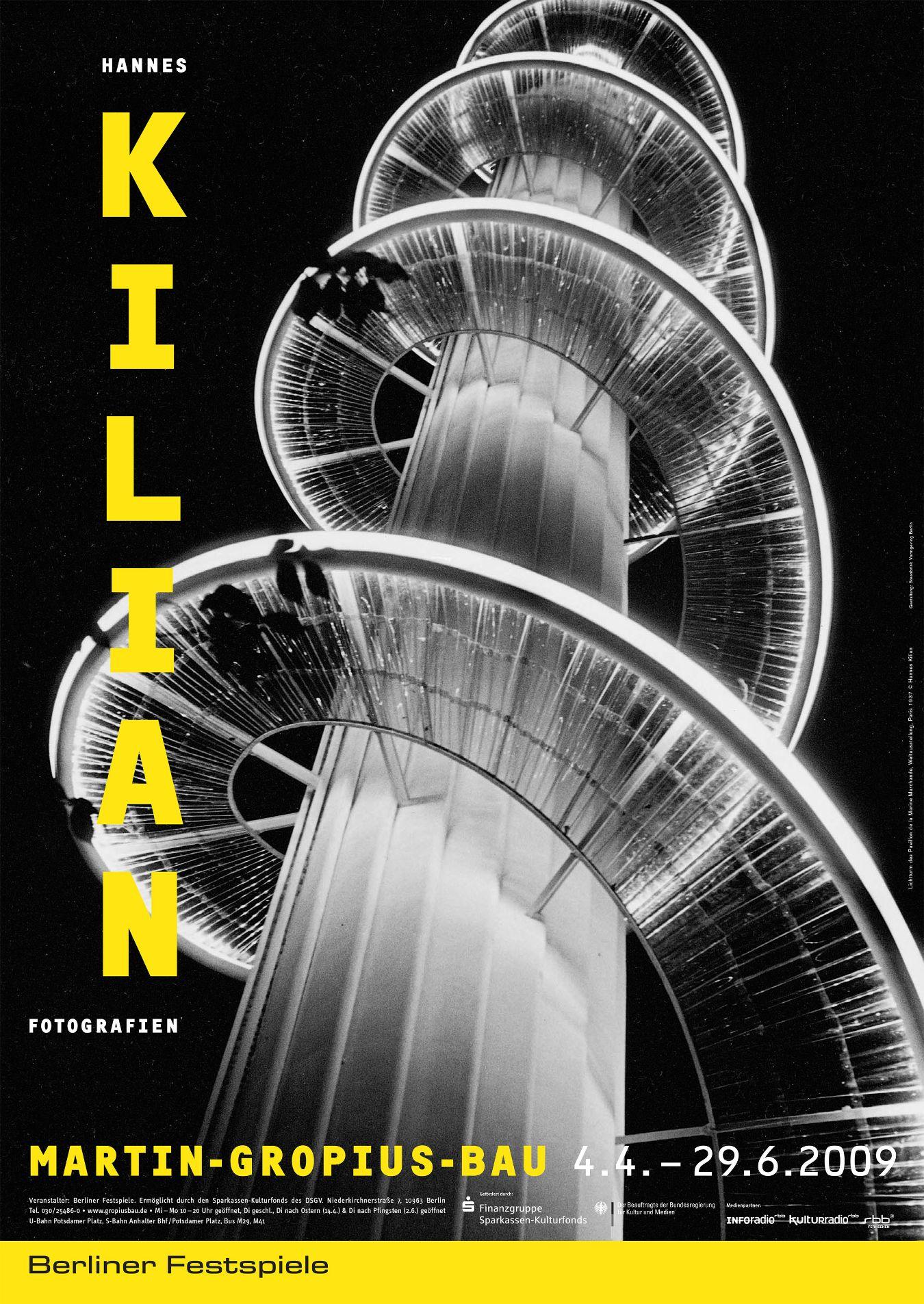 Plakat zur Ausstellung „Hannes Kilian“