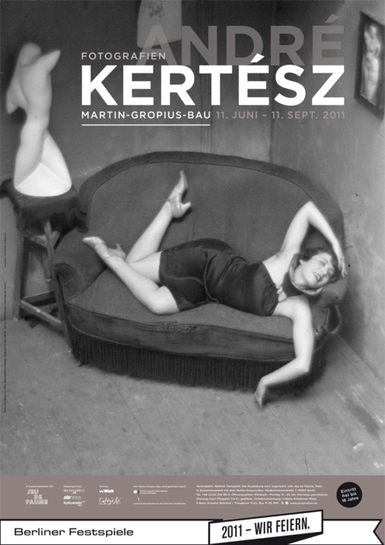 Poster of the exhibition “André Kertész – Photographs”