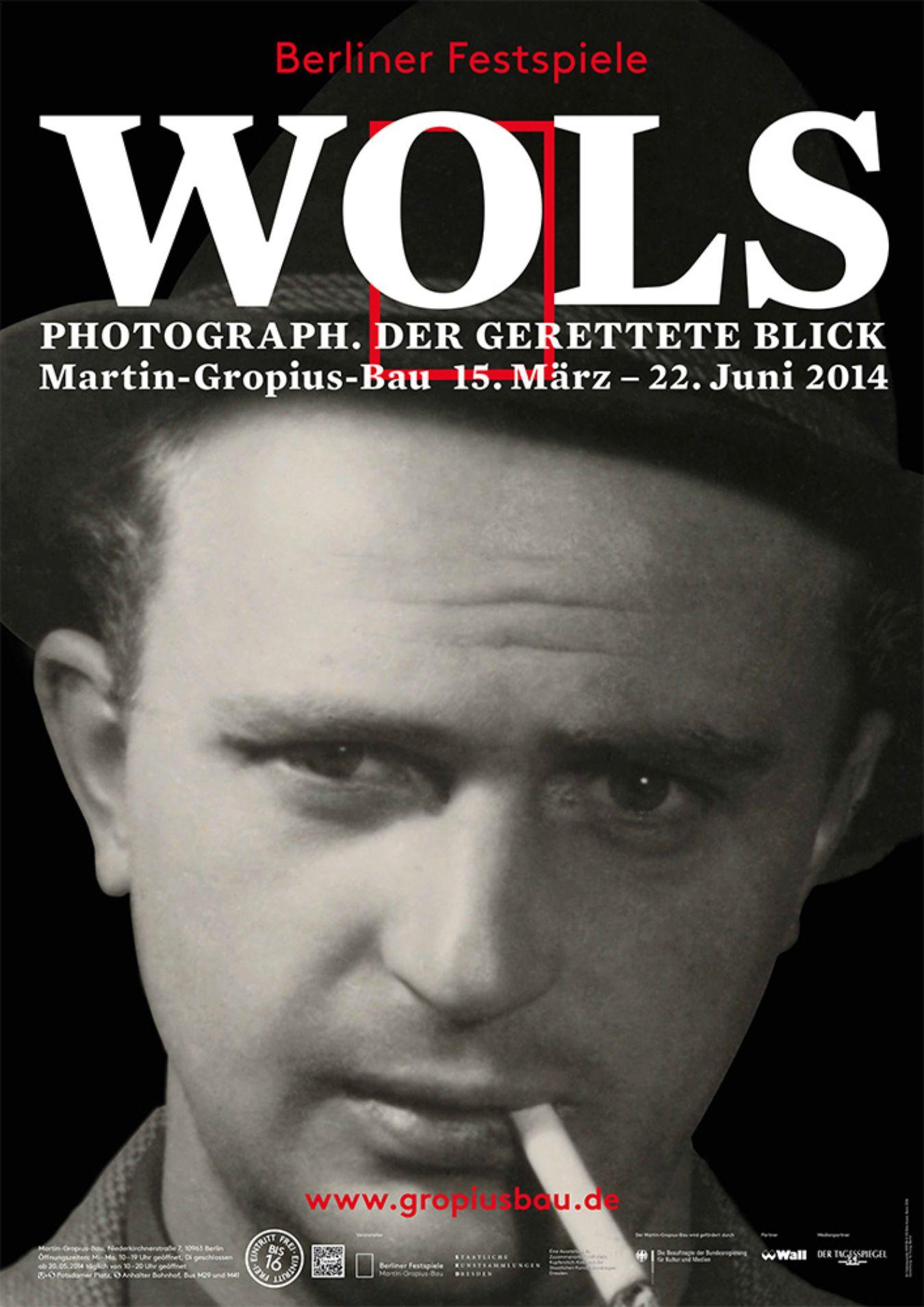 Exhibition poster “Wols Photographer. The Guarded Look”