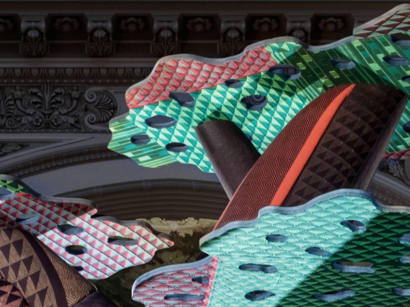 Emeka Ogboh, Ámà: The Gathering Place, 2021, Installationsansicht, Gropius Bau, Berlin