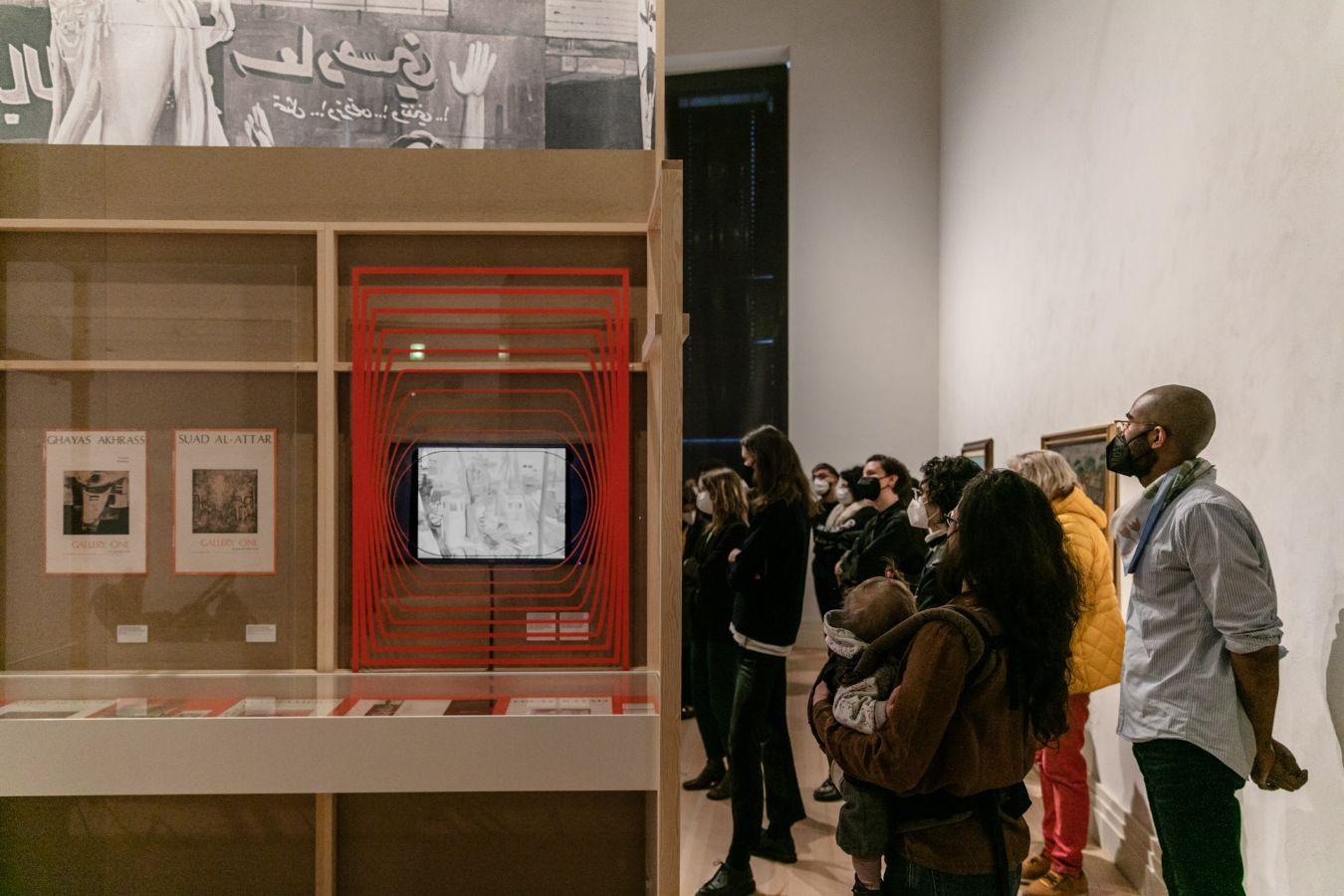 Beirut and the Golden Sixties: A Manifesto of Fragility, Installationsansicht, The Place, Gropius Bau, Berlin, 25.3.2022–12.6.2022