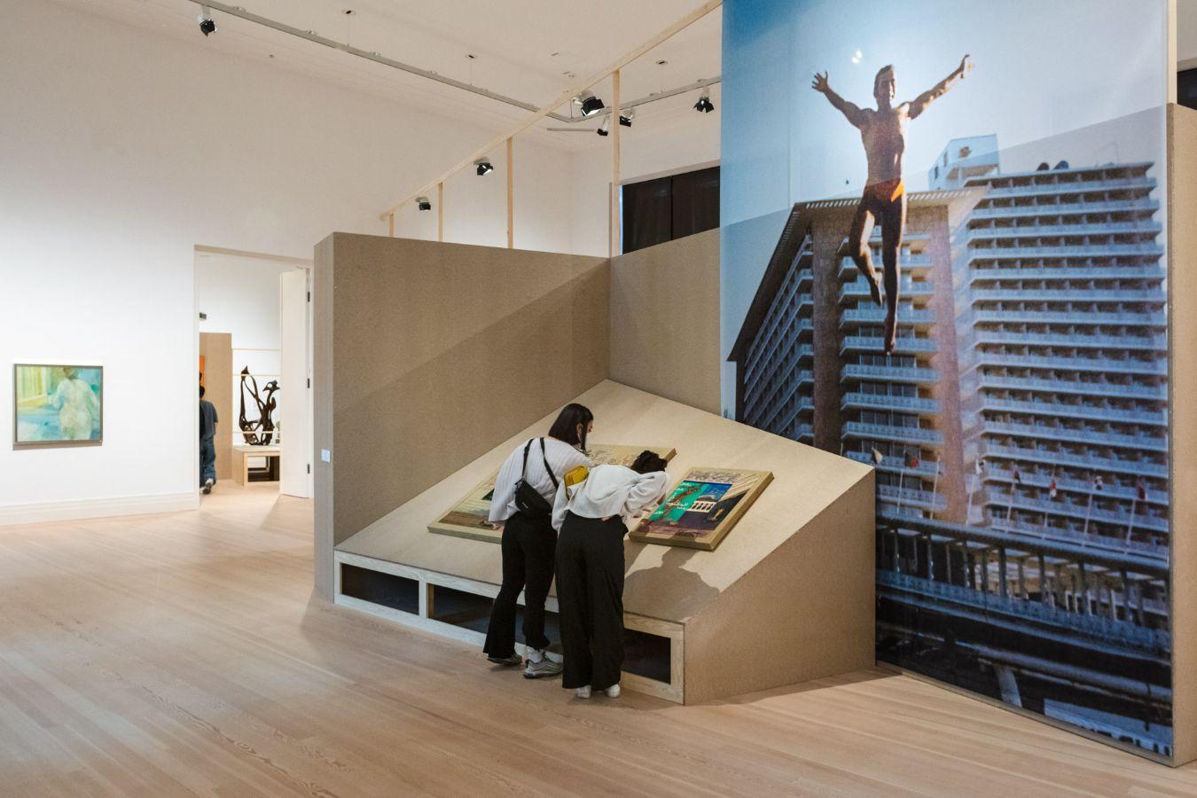 Beirut and the Golden Sixties: A Manifesto of Fragility, Installationsansicht, The Body, Gropius Bau, Berlin, 25.3.2022–12.6.2022