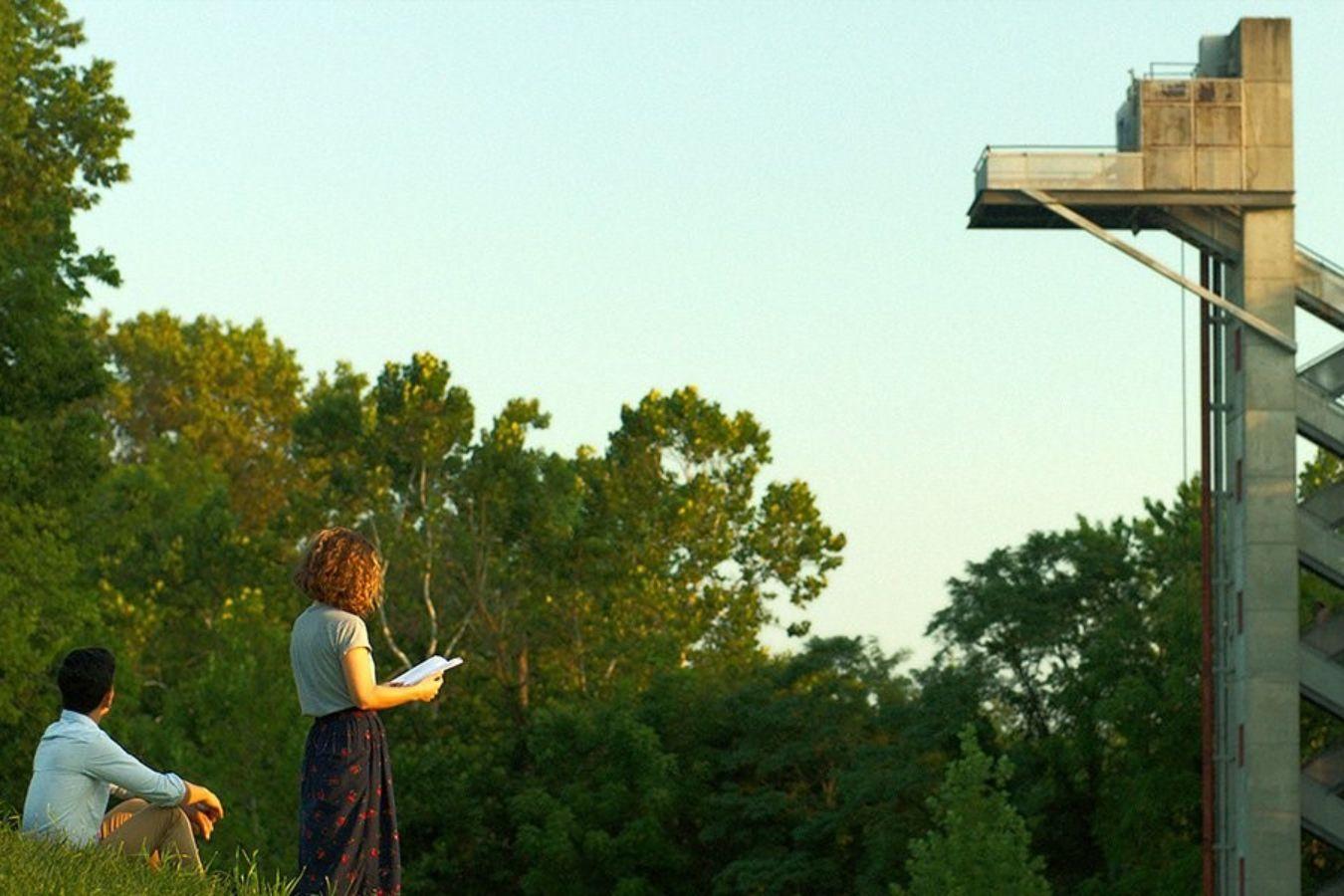 Filmstill aus „Columbus“