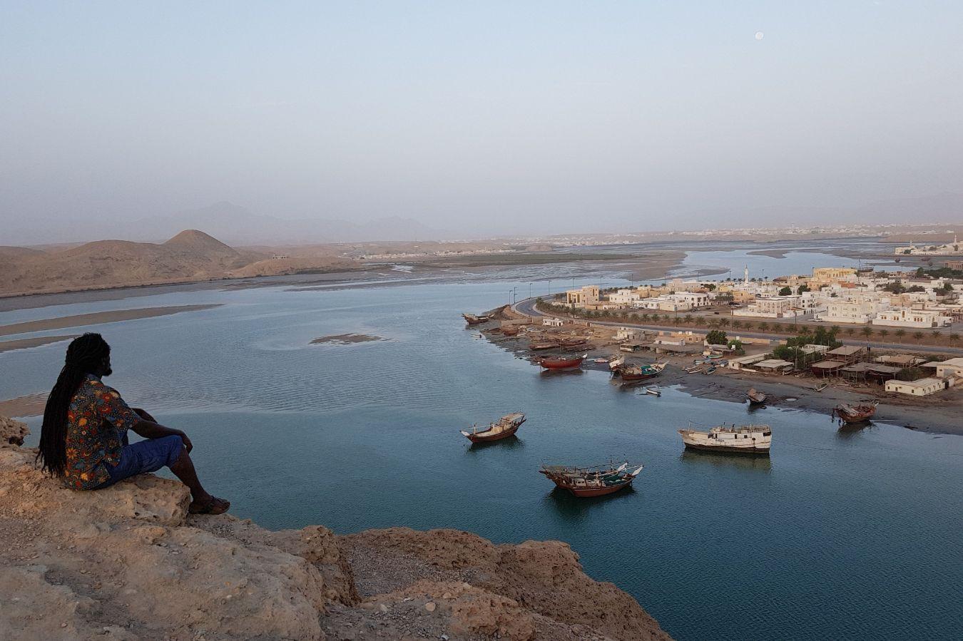 Sur city, where many dhows set sail to destinations such as the East African Coast