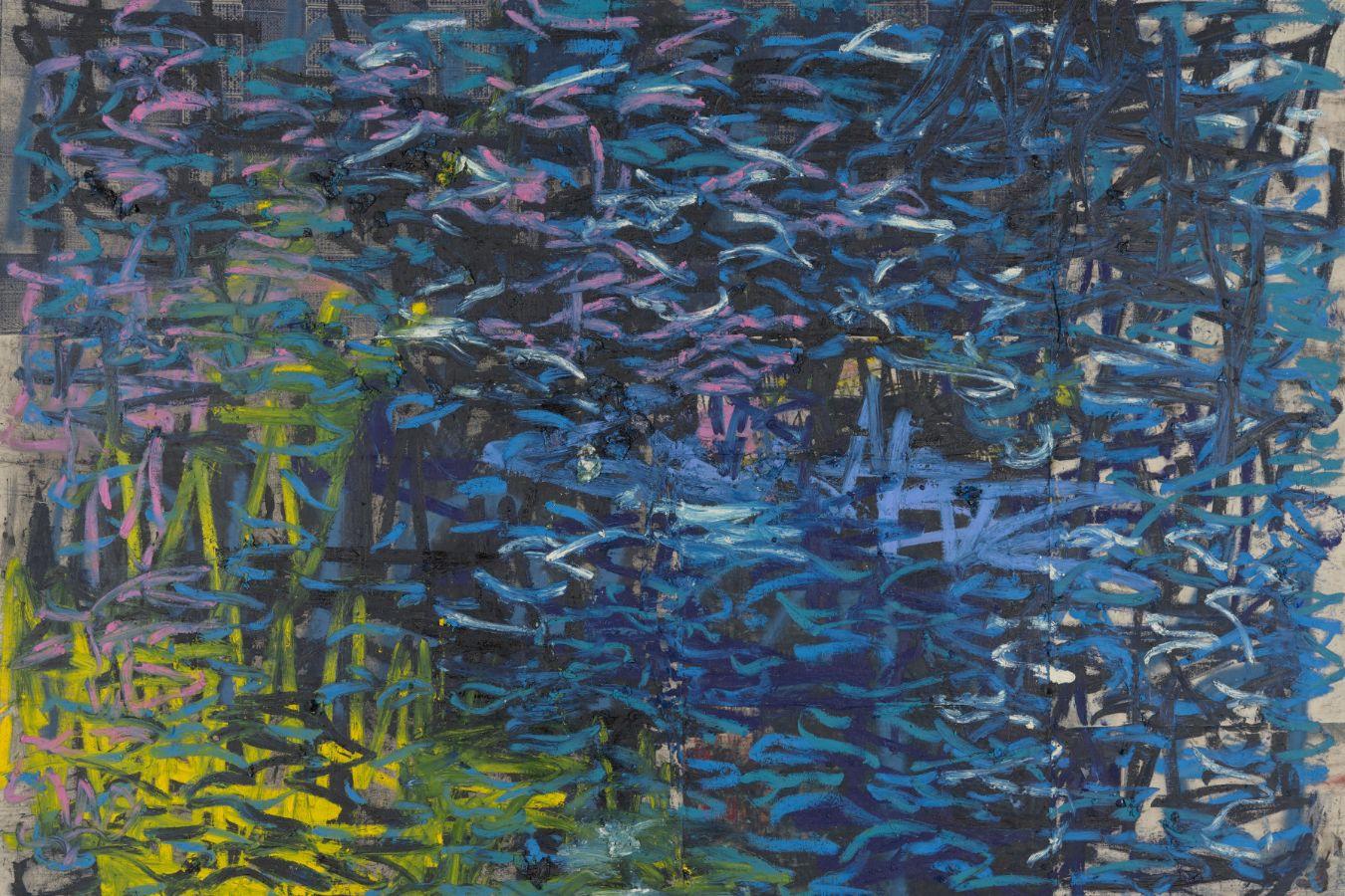 Oscar Murillo, surge (social cataracts), 2021