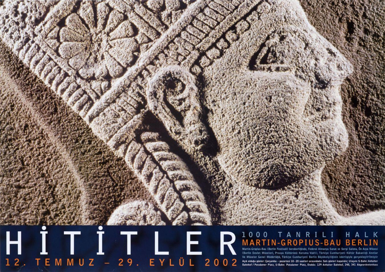 Plakat zur Ausstellung „Die Hethiter“