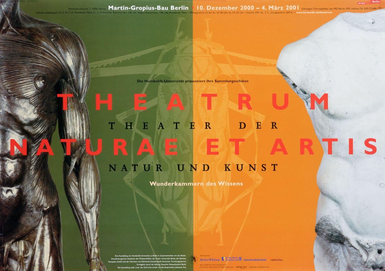 Poster of the exhibition “Theatrum naturae et artis”