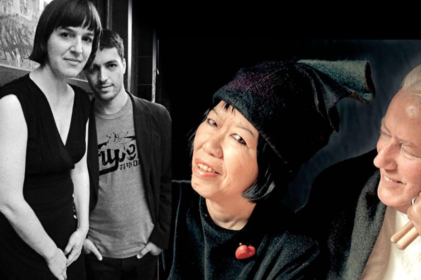 Silke Eberhard · Alex Huber, © Oliver Potratz / Aki Takase · Han Bennink, © Tobias Sommer