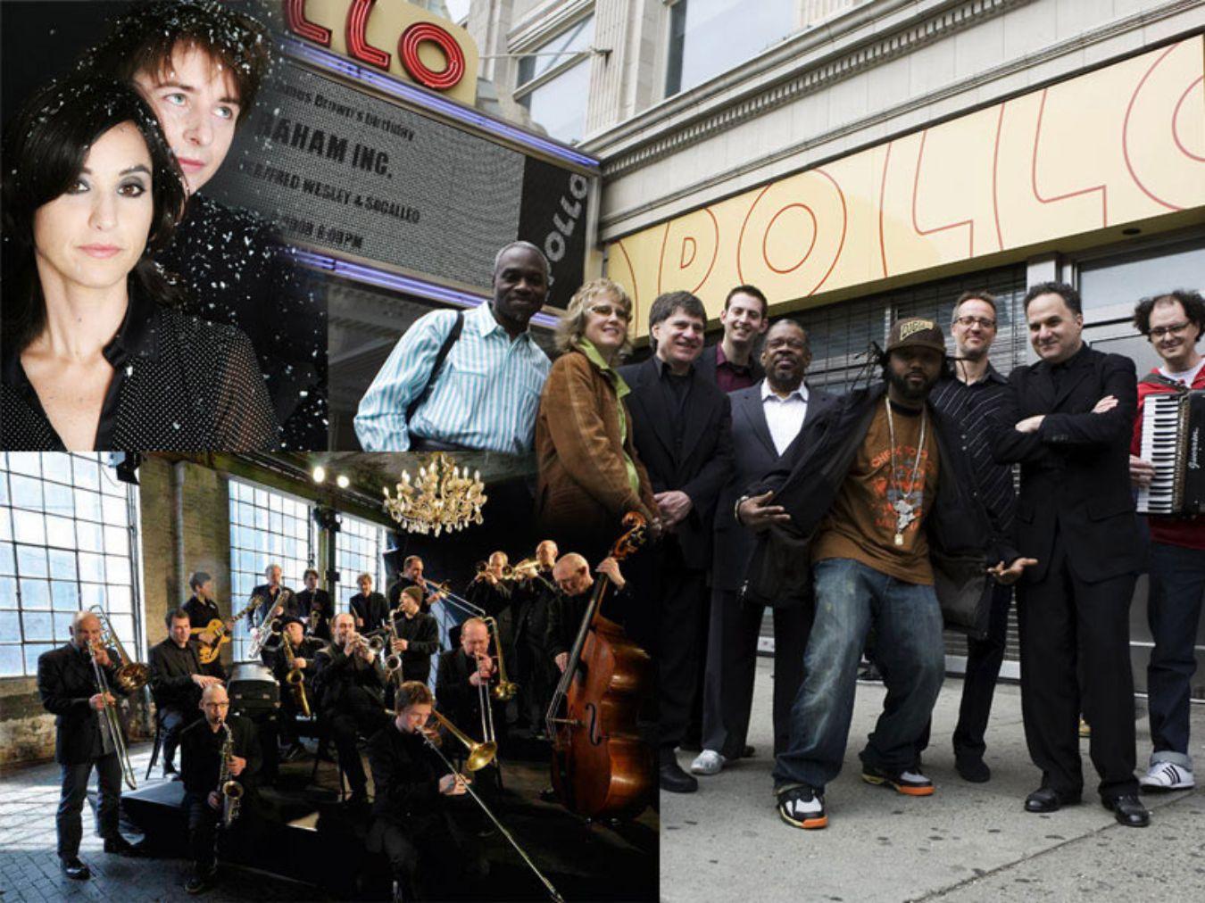 Michael Wollny & Tamar Halperin, hr-Bigband, Abraham Inc. © ACT / Grosse Geldermann, Dirk Ostermeier, Jon Wasserman