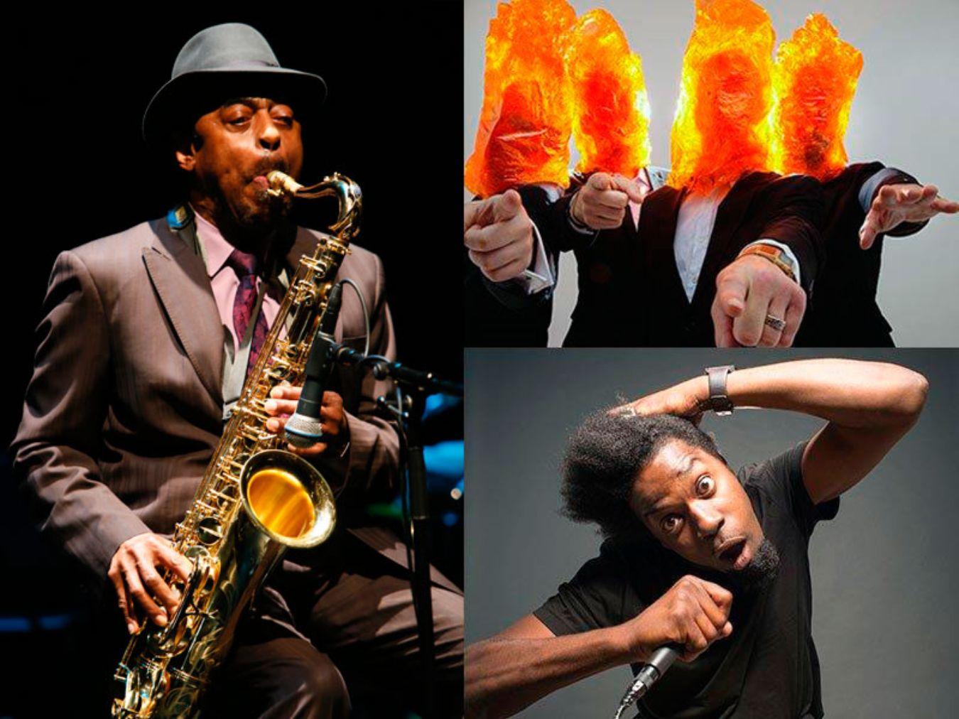 Archie Shepp, Get The Blessing, Soweto Kinch © Grzegorz Drygala, Tom Barnes, Benjamin Amure