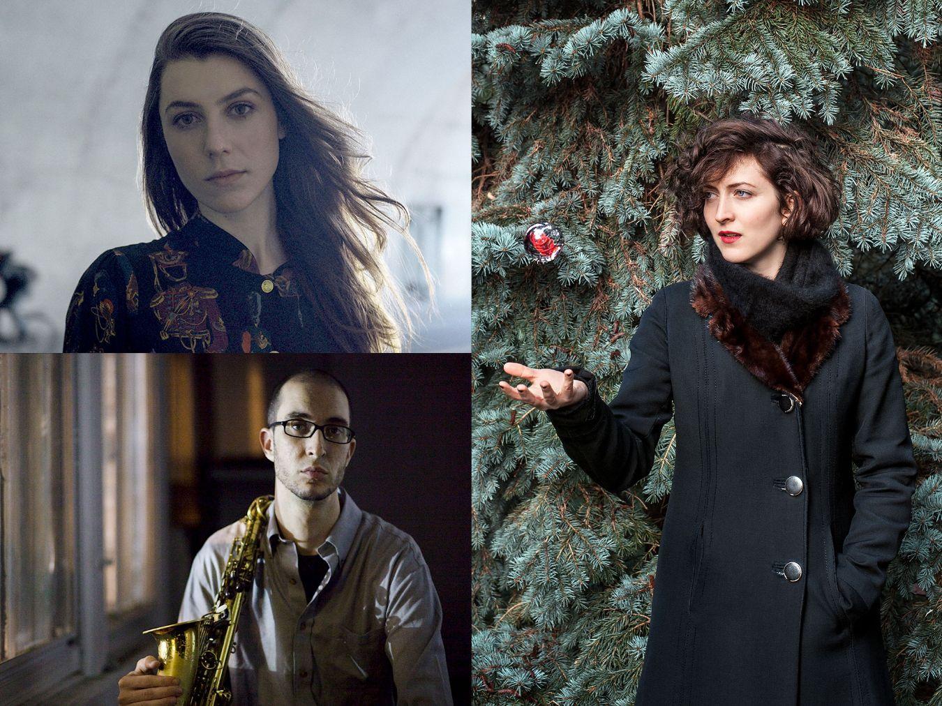 Julia Holter, Steve Lehman, Eve Risser © Tonje Thilesen, Ken Micallef, Sylvain Gripoix