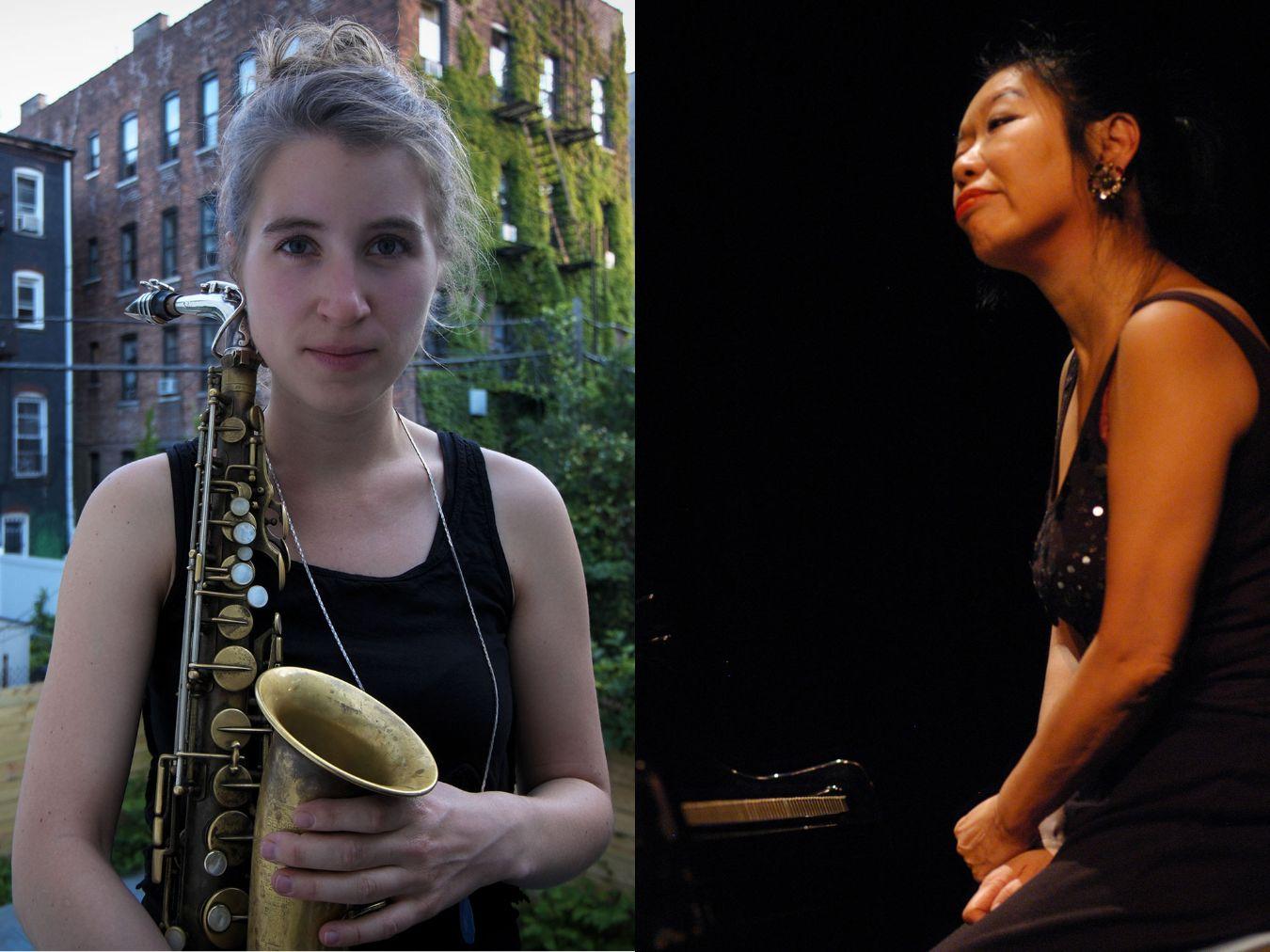 Charlotte Greve, Aki Takase © Jessica Carlton Thomas, Jörg Becker