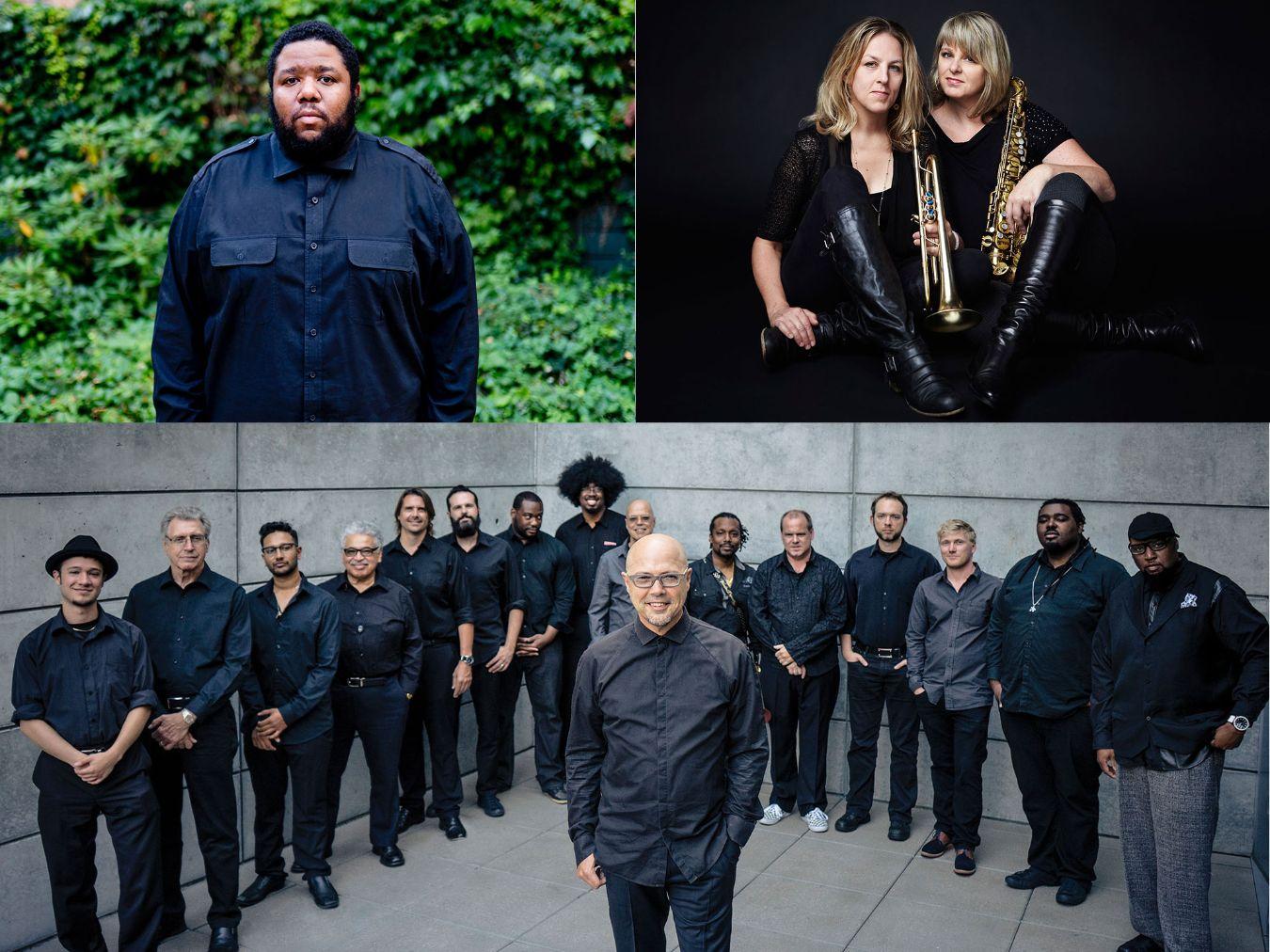 Tyshawn Sorey, Christine & Ingrid Jensen, John Beasley’s MONK’estra © John Rogers, Mathieu Rivard, John Beasley