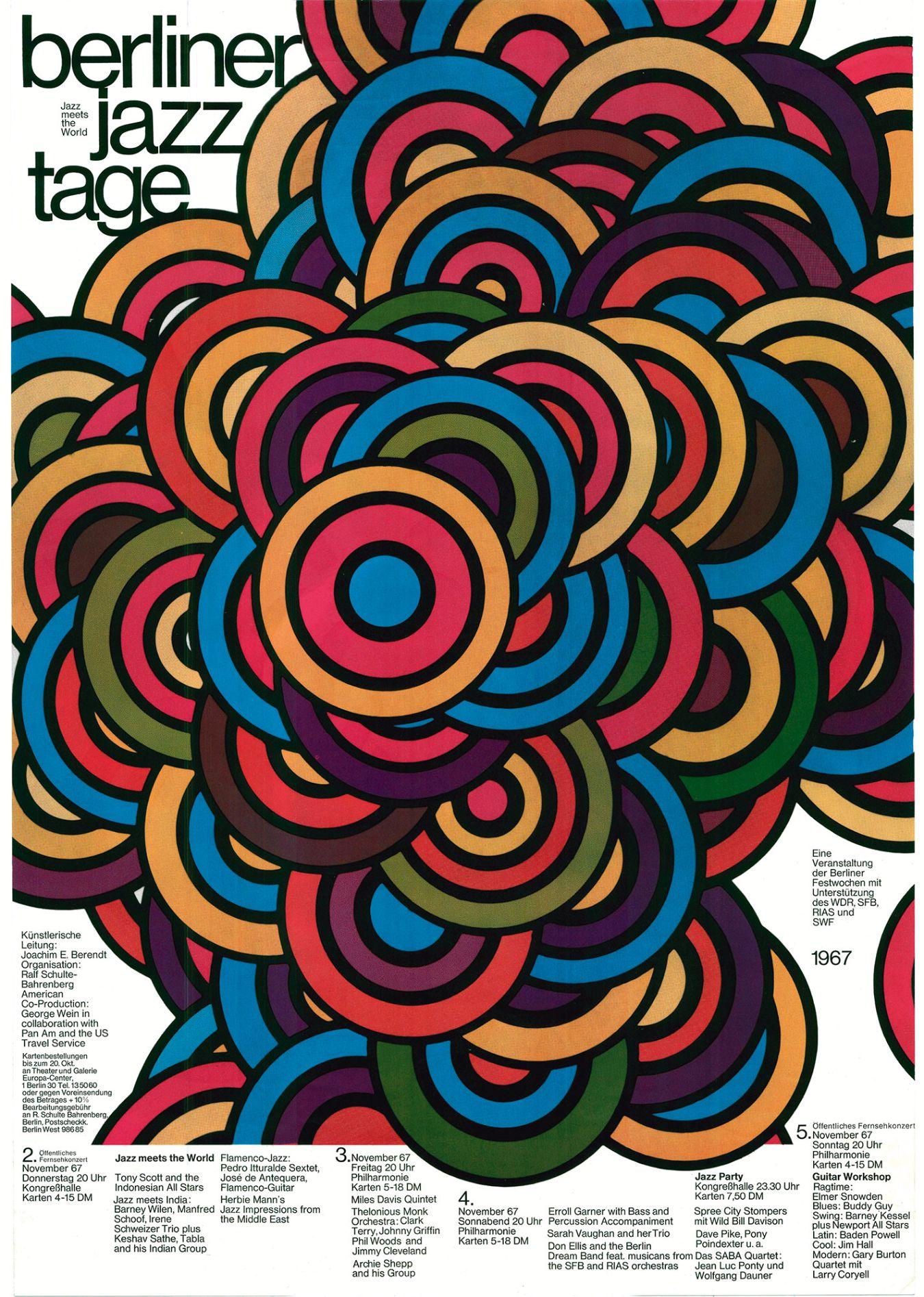 Berliner Jazztage 1967 © Berliner Festspiele