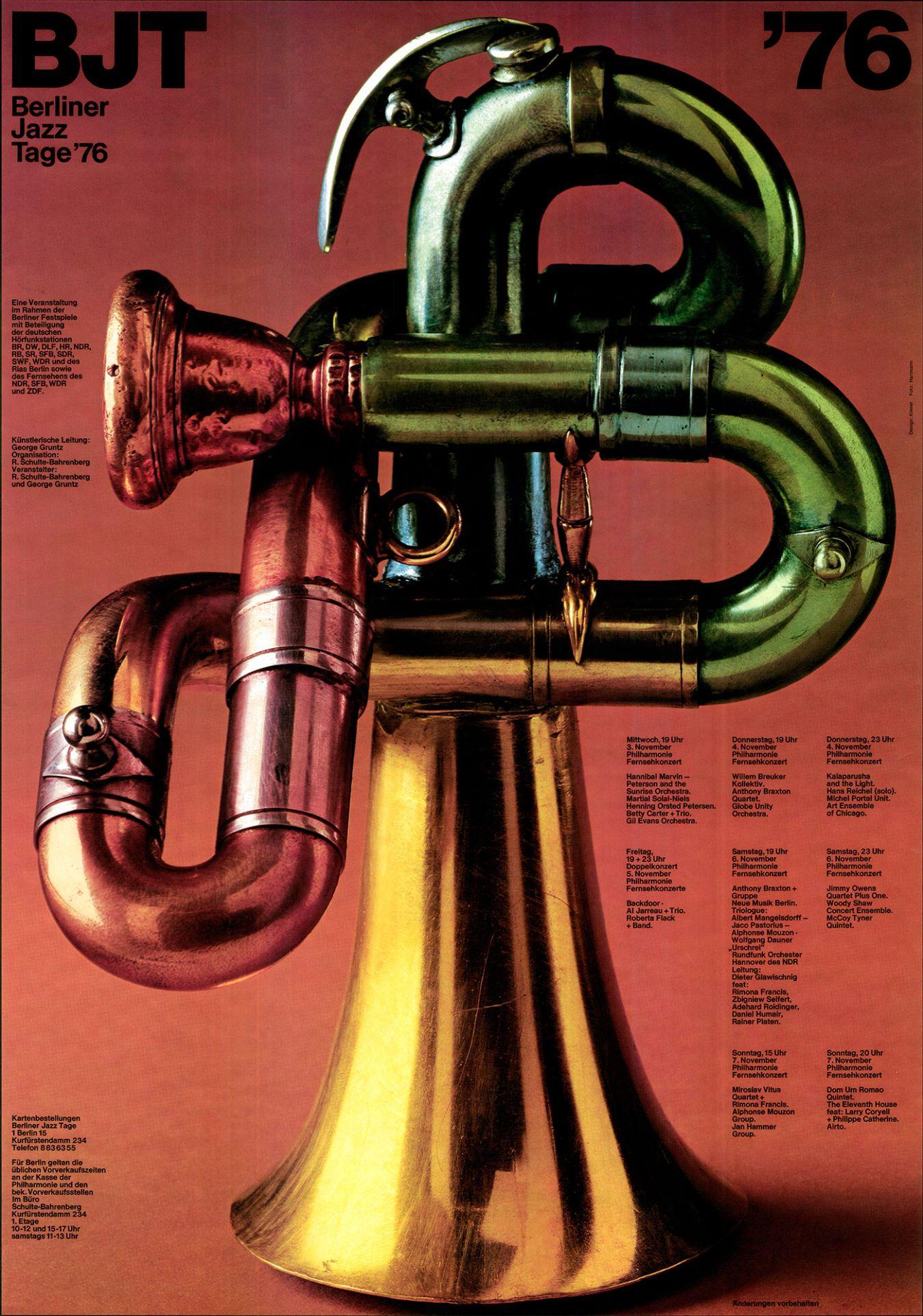 Berliner Jazztage 1976 © Berliner Festspiele