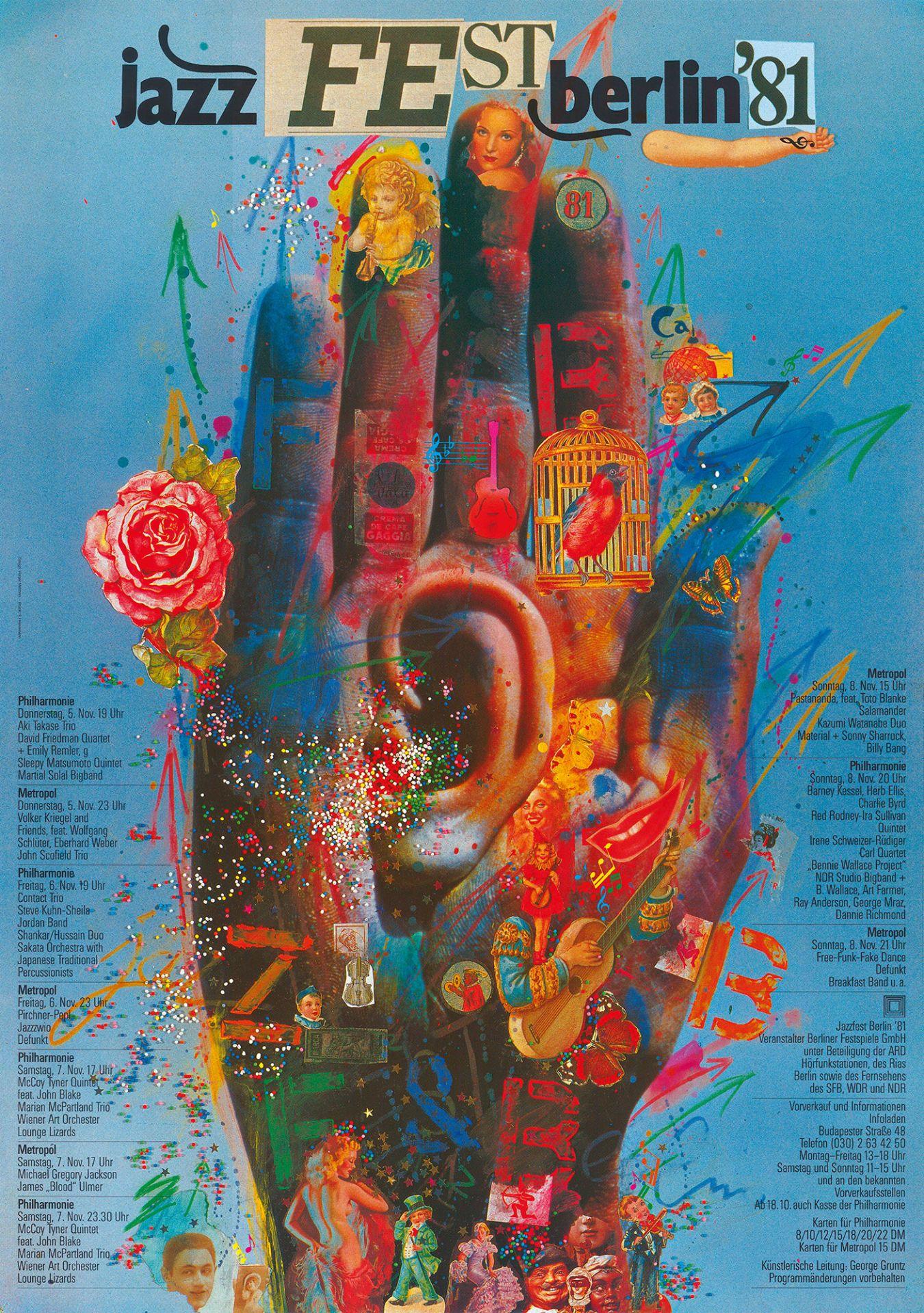 Jazzfest Berlin 1981 © Berliner Festspiele