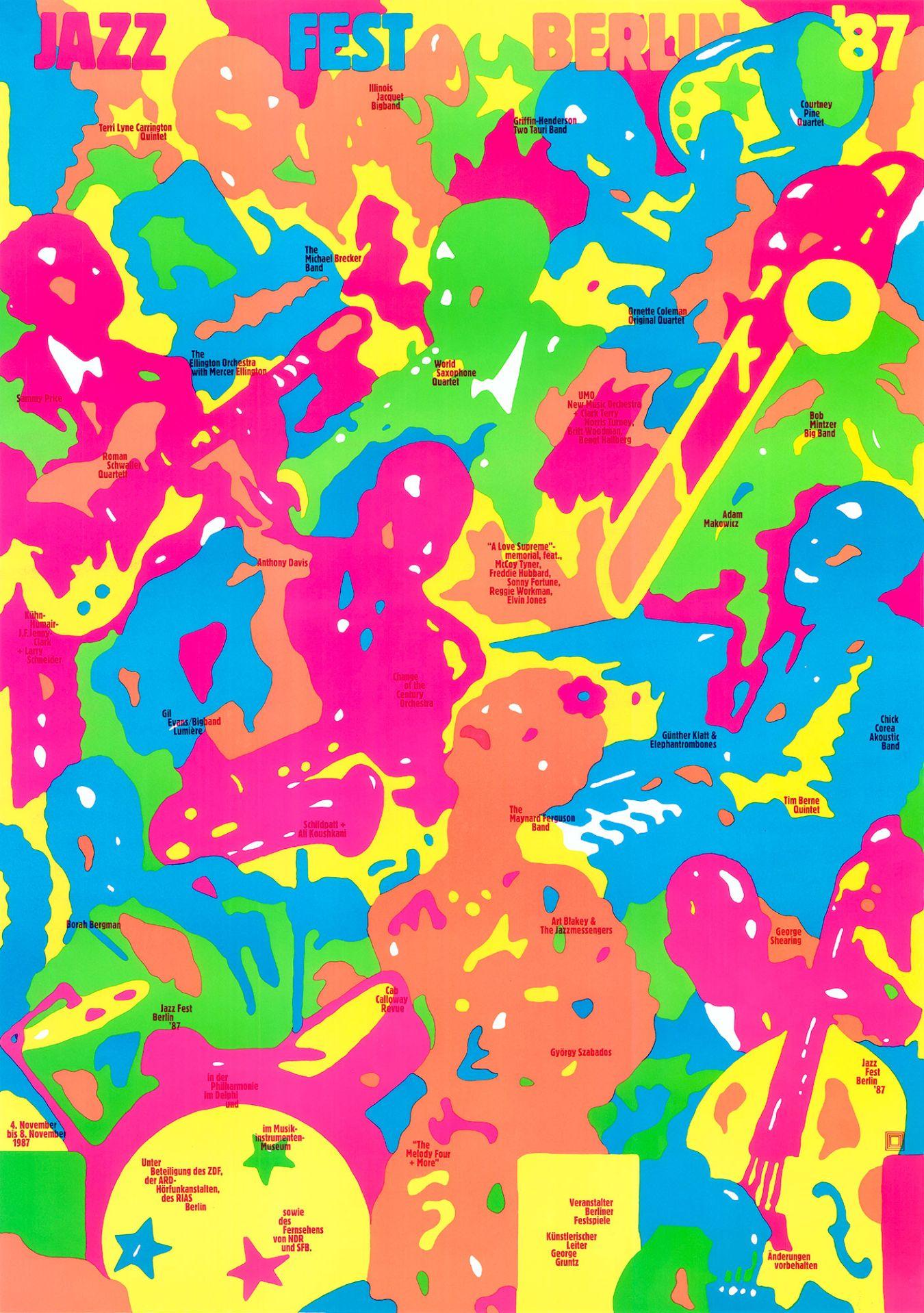 Jazzfest Berlin 1987 © Berliner Festspiele