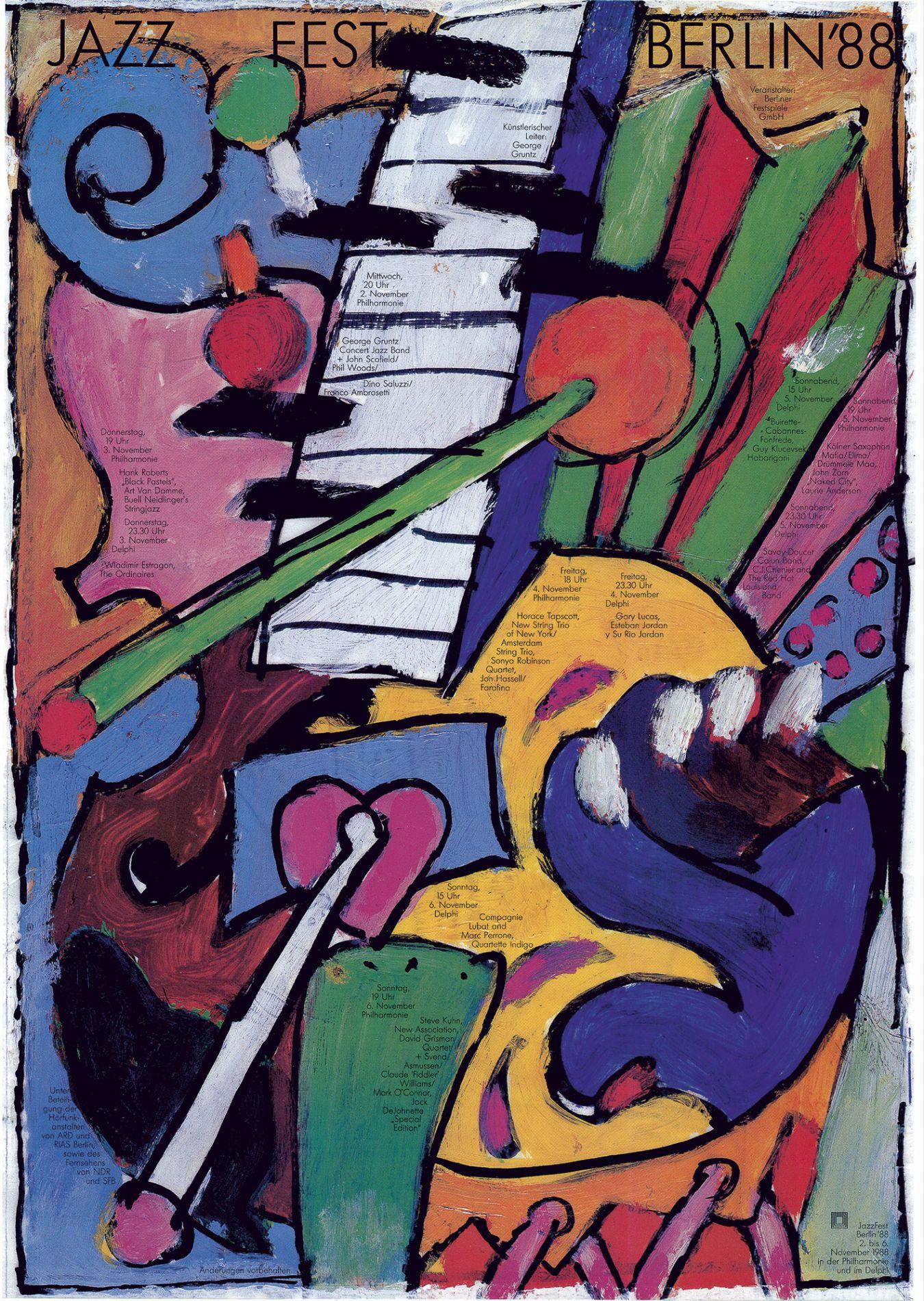 Jazzfest Berlin 1988 © Berliner Festspiele