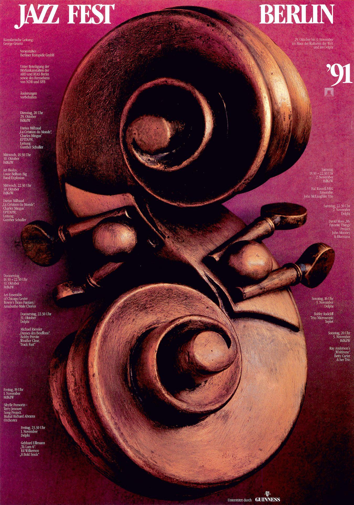 Jazzfest Berlin 1991 © Berliner Festspiele