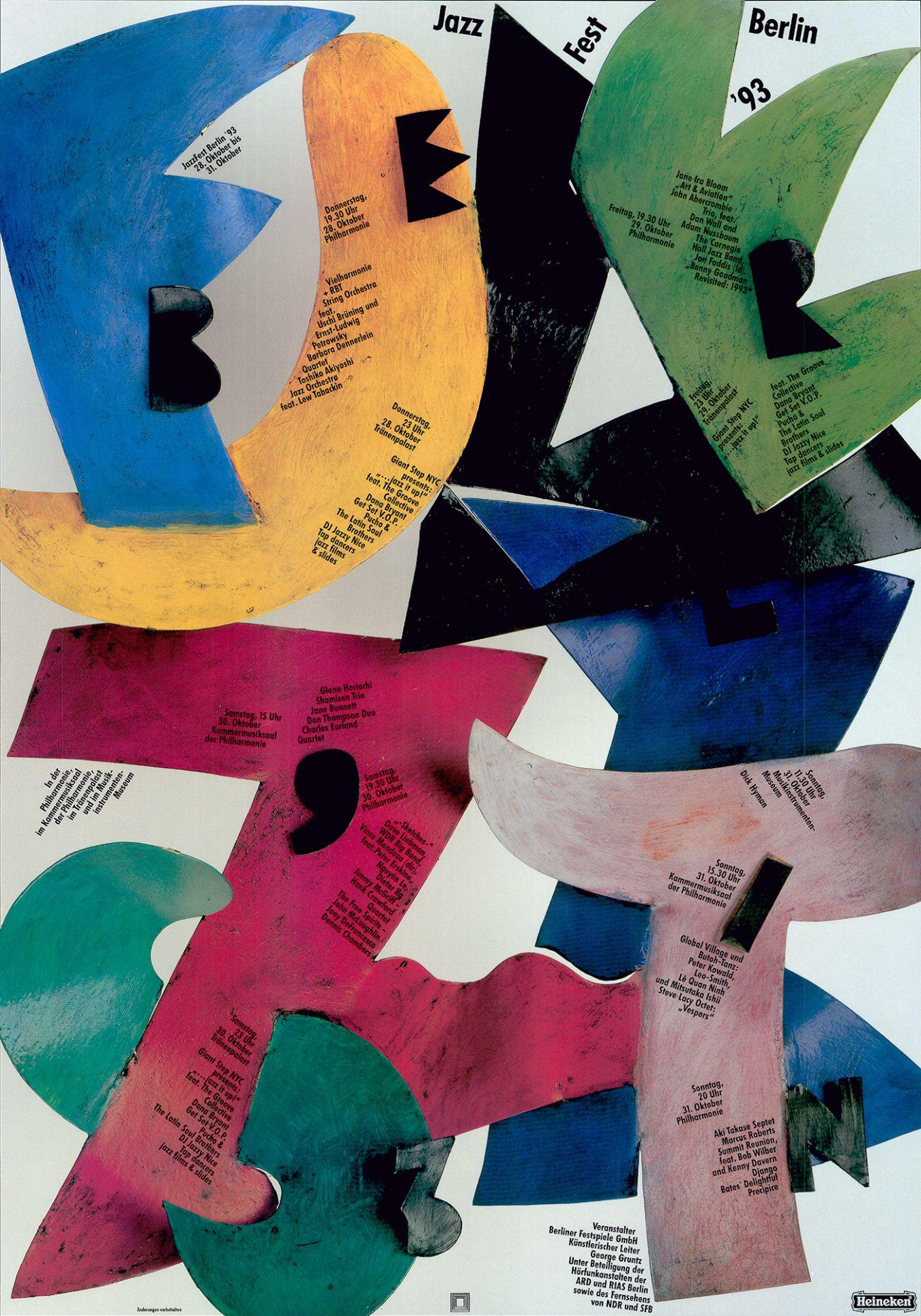 Jazzfest Berlin 1993 © Berliner Festspiele