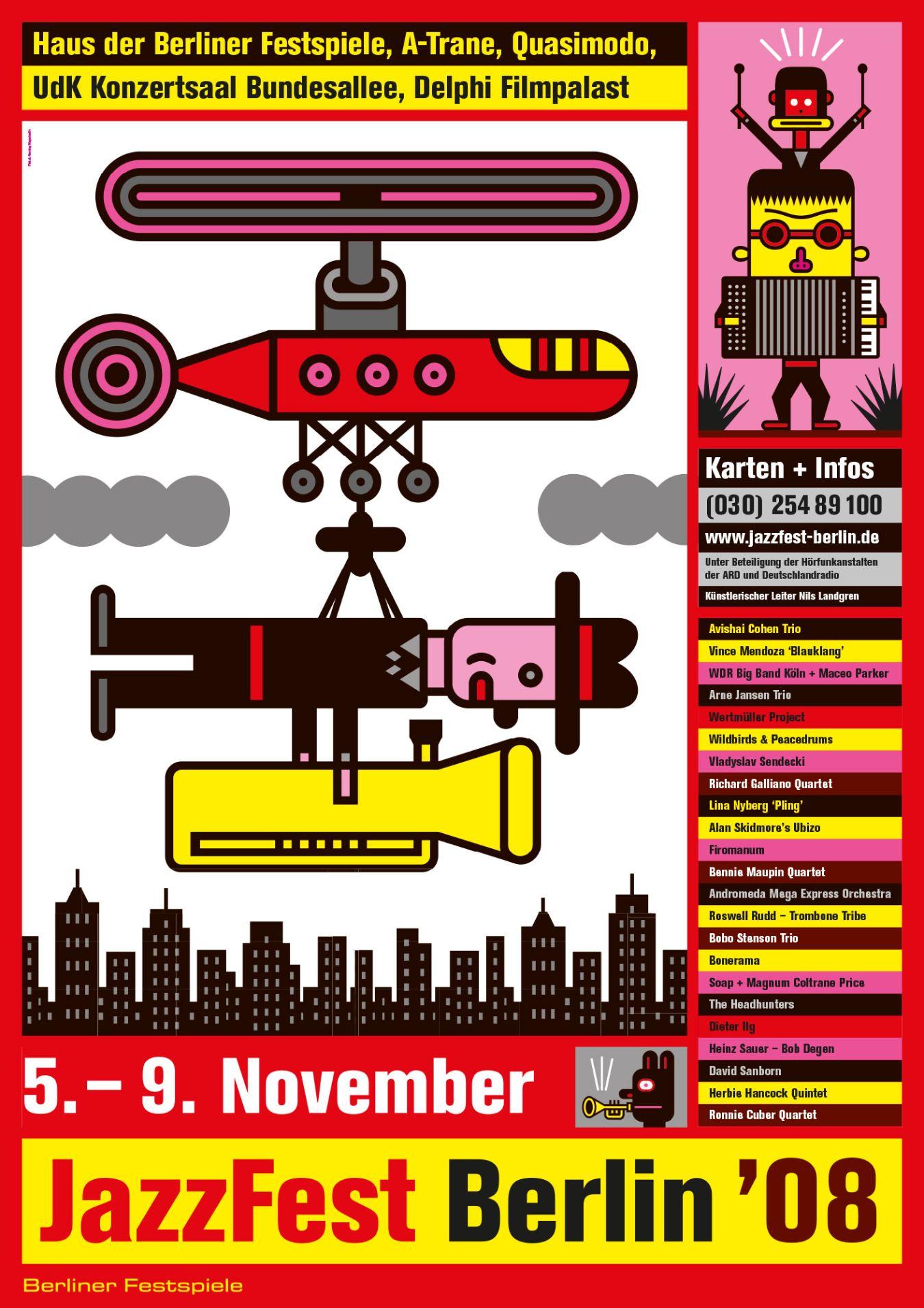 Jazzfest Berlin 2008 © Berliner Festspiele