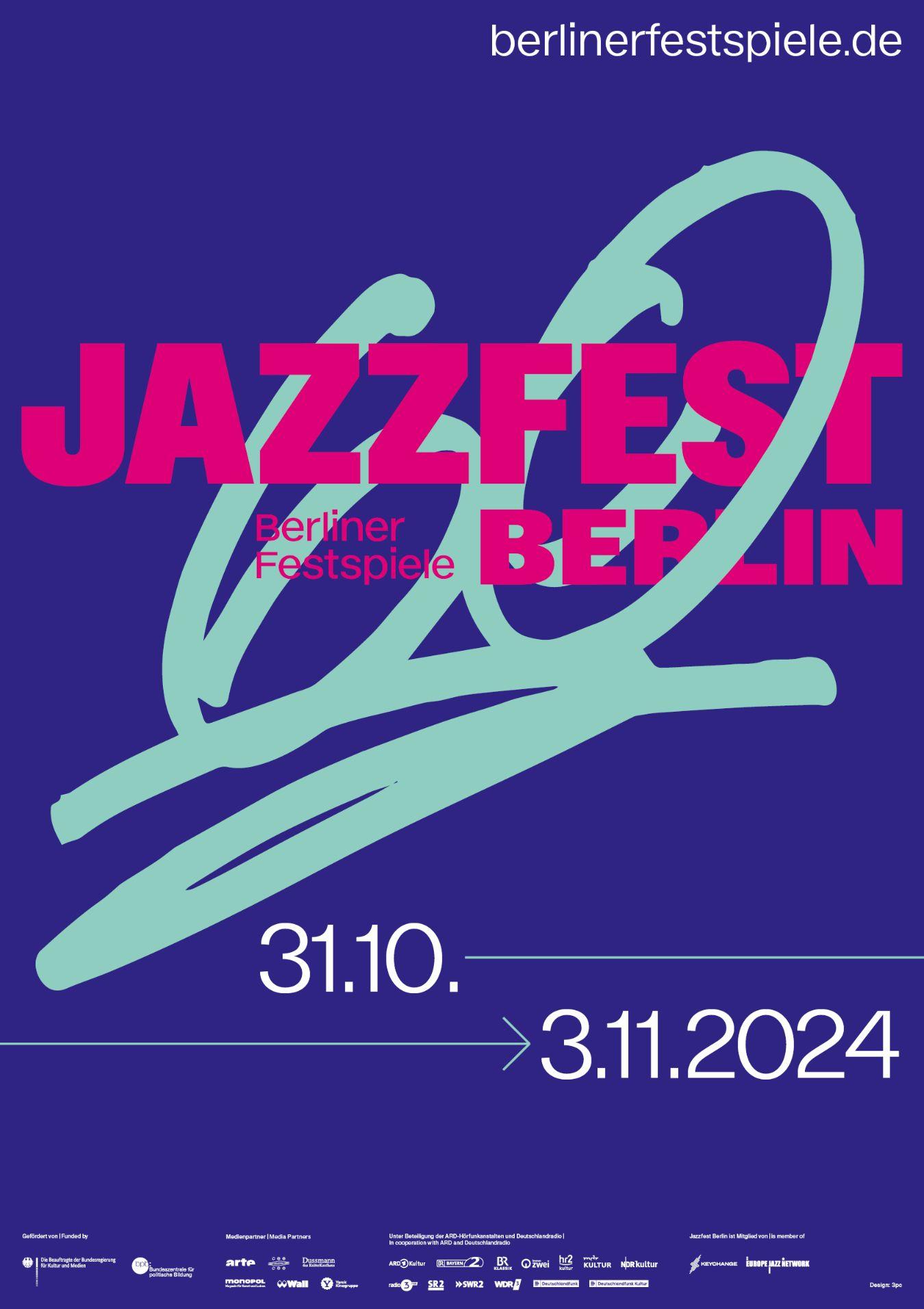 Poster Jazzfest Berlin 2024