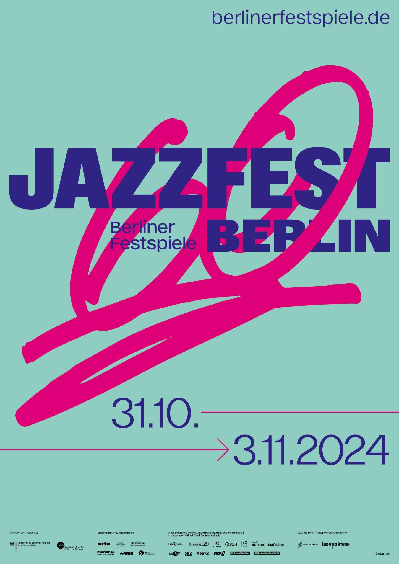 Poster Jazzfest Berlin 2024