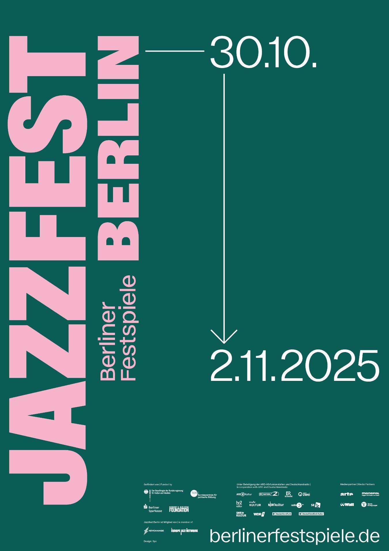 Poster Jazzfest Berlin 2025