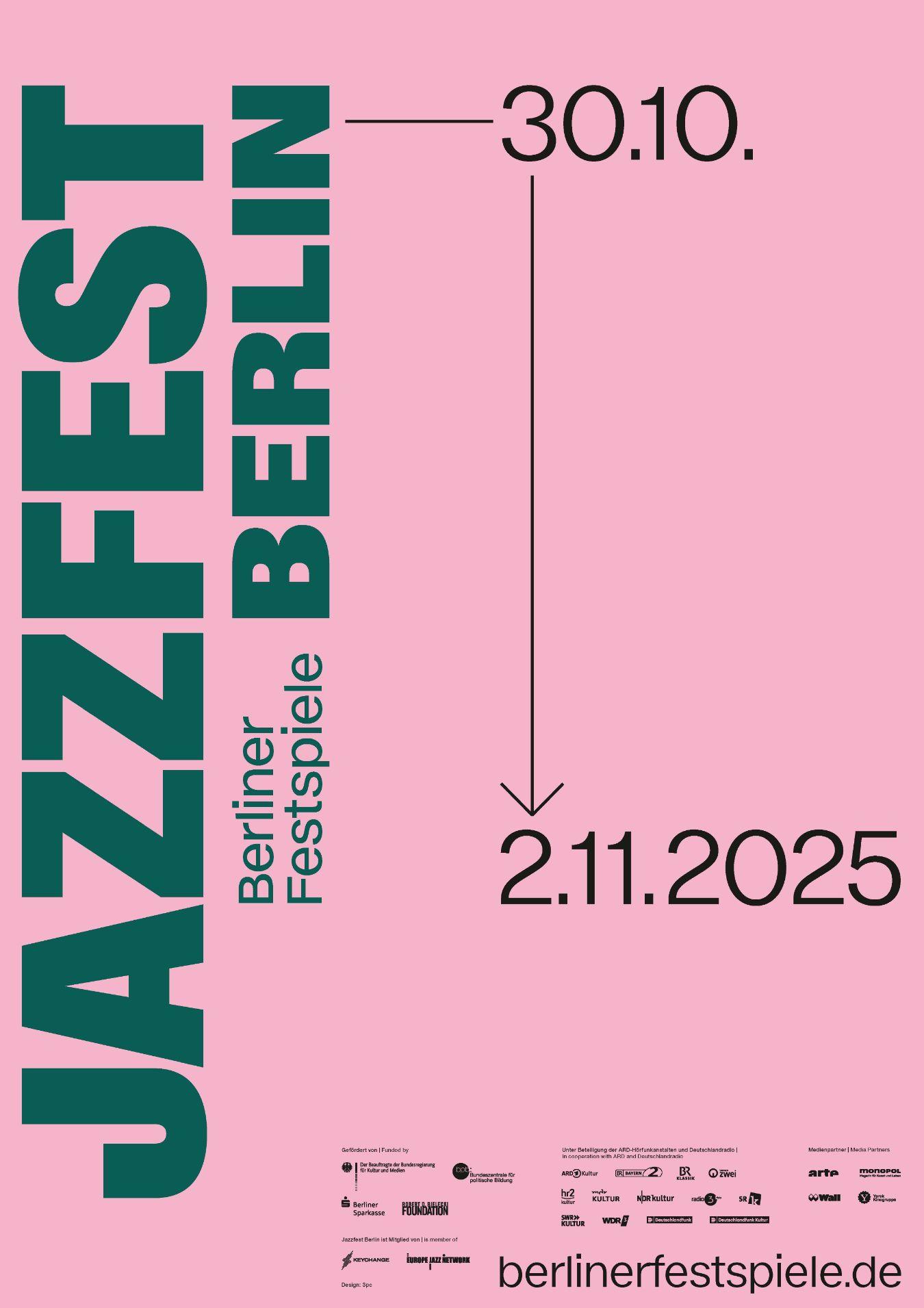Poster Jazzfest Berlin 2025