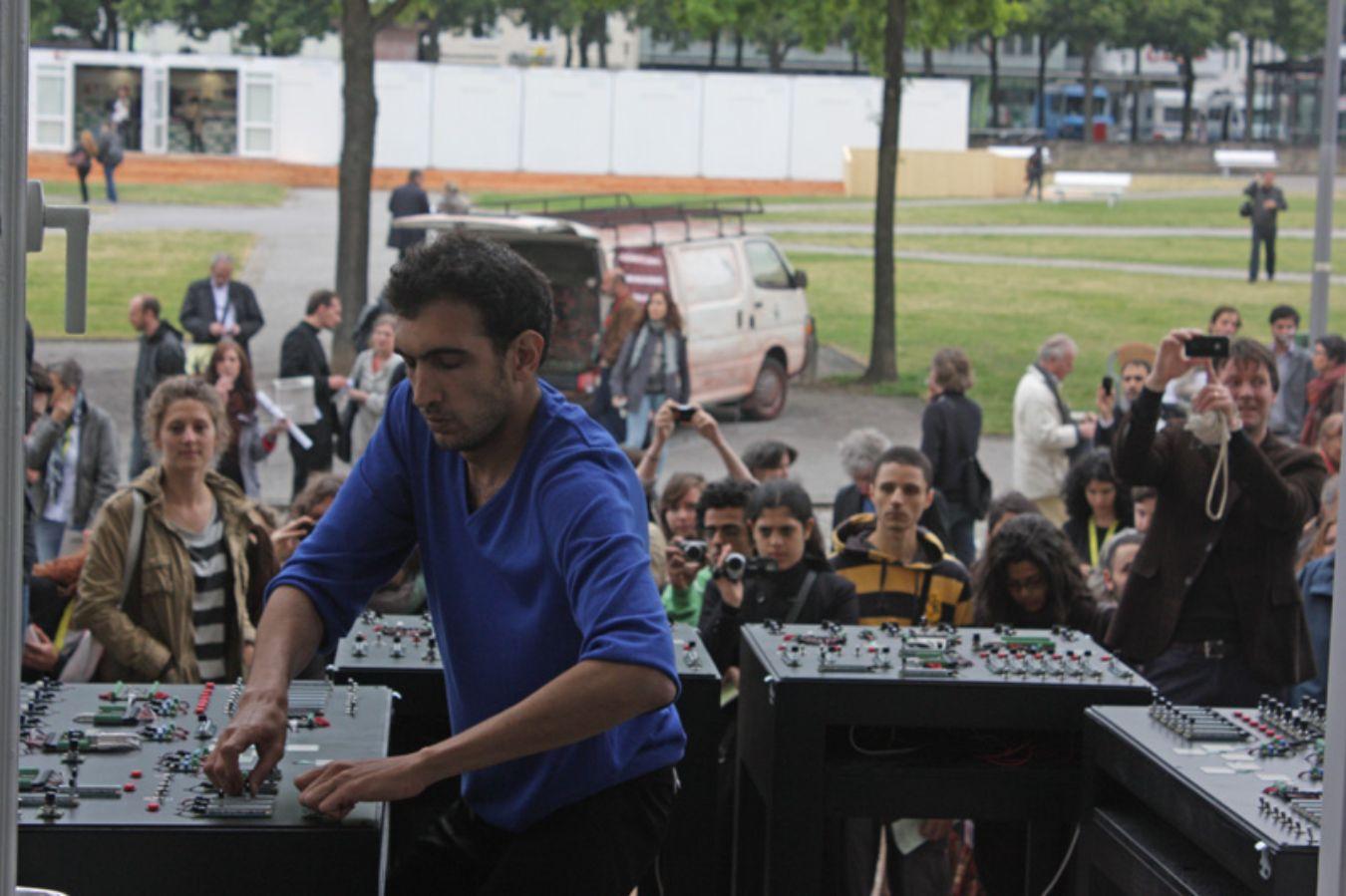 Tarek Atoui, © Hagar Masoud