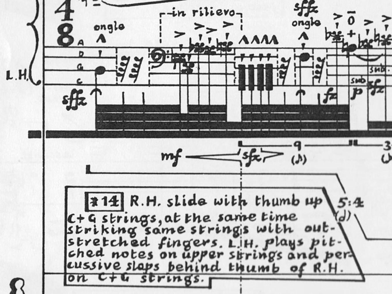 Brian Ferneyhough „Time and Motion Study II“ © Brian Ferneyhough