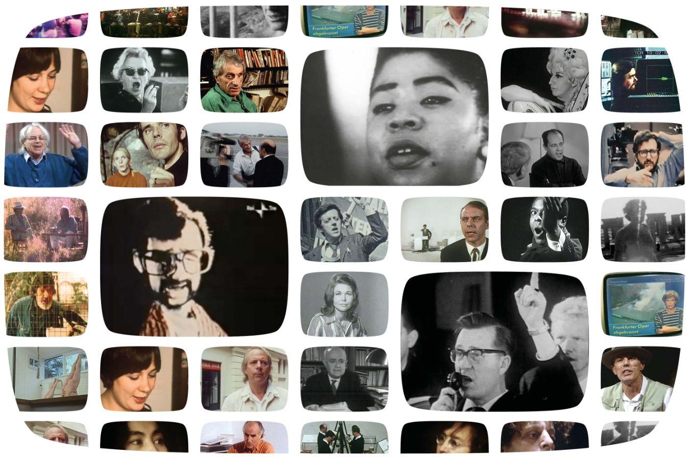 Film stills of TV productions of contemporary music