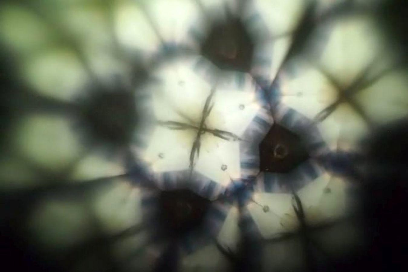 Glass ball caleidoscope