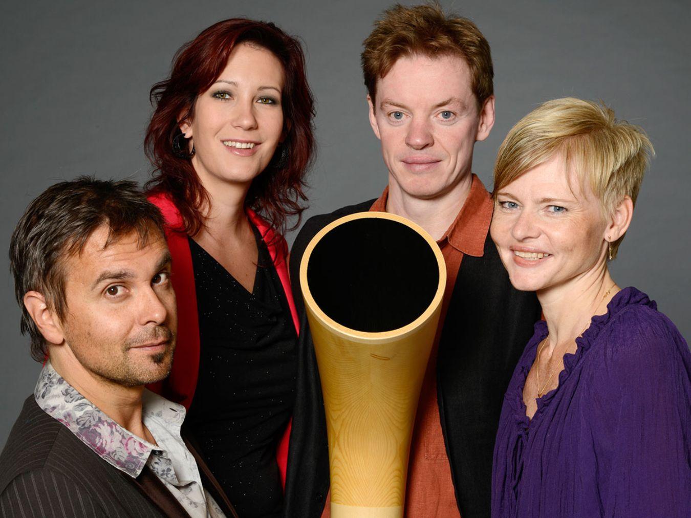 hornroh modern alphorn quartet © Muriel Steiner