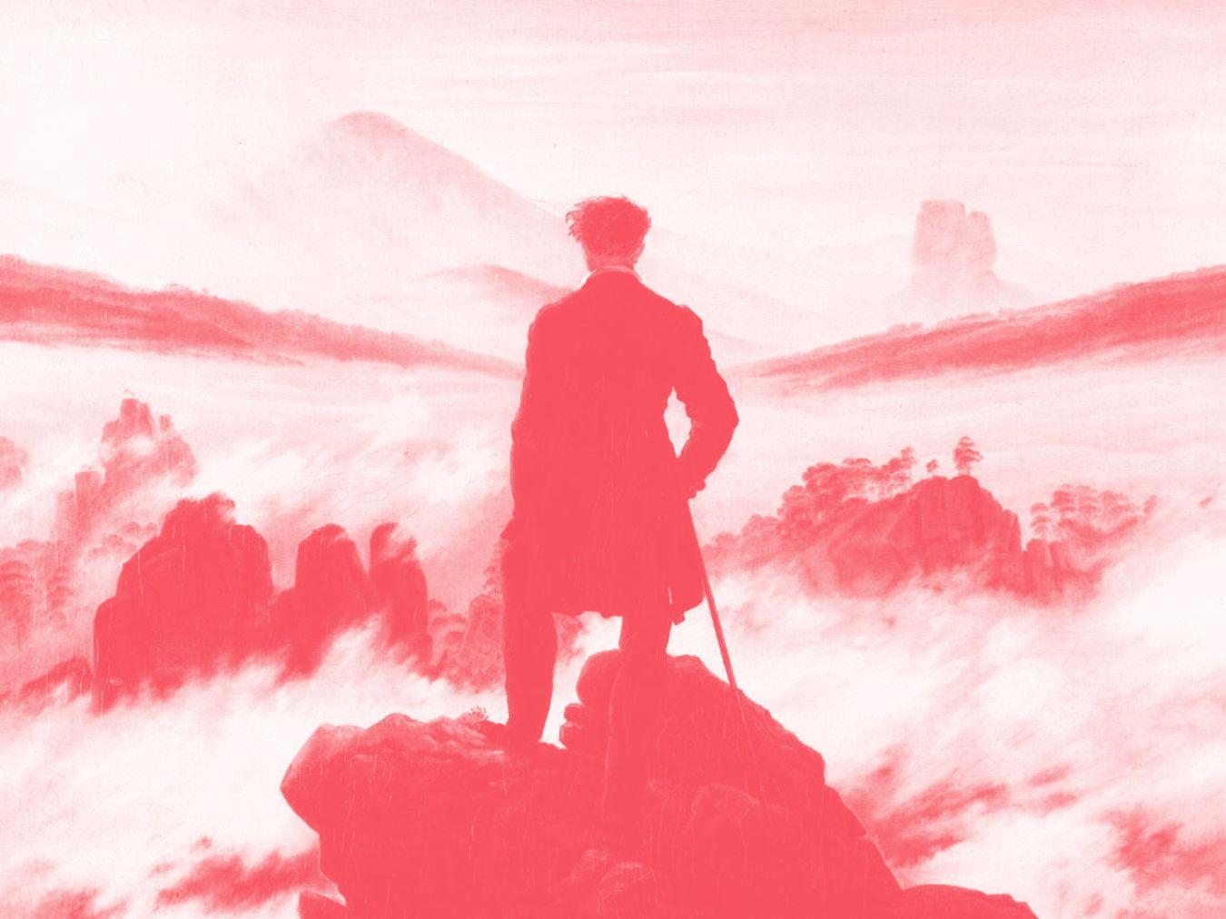 Caspar David Friedrich “Wanderer above the Sea of Fog”, 1818 © Wikimedia Commons