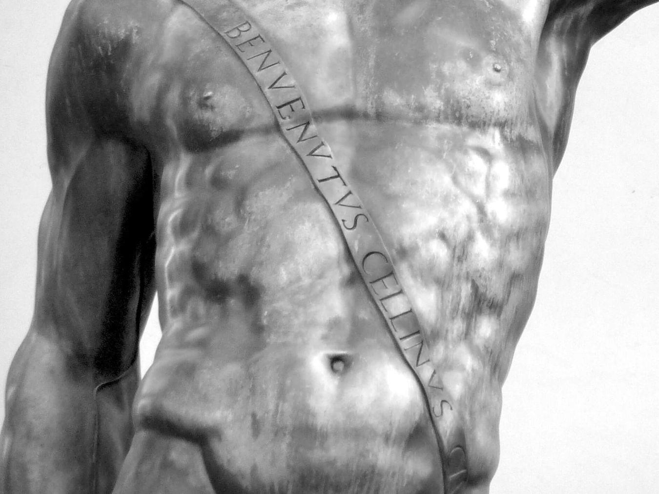 Benvenuto Cellini, “Perseus with the head of Medusa” (detail), 1553 © Wikimedia Commons