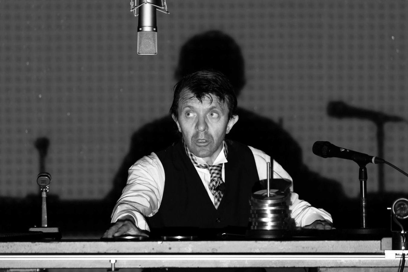 David Bennent in: Heiner Goebbels „Liberté d’action“, Aufführung bei den Kunstfestspielen Herrenhausen, Mai 2021