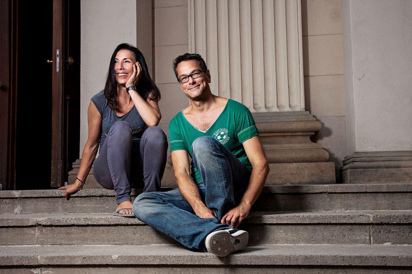 Shermin Langhoff, Jens Hillje © Esra Rotthoff