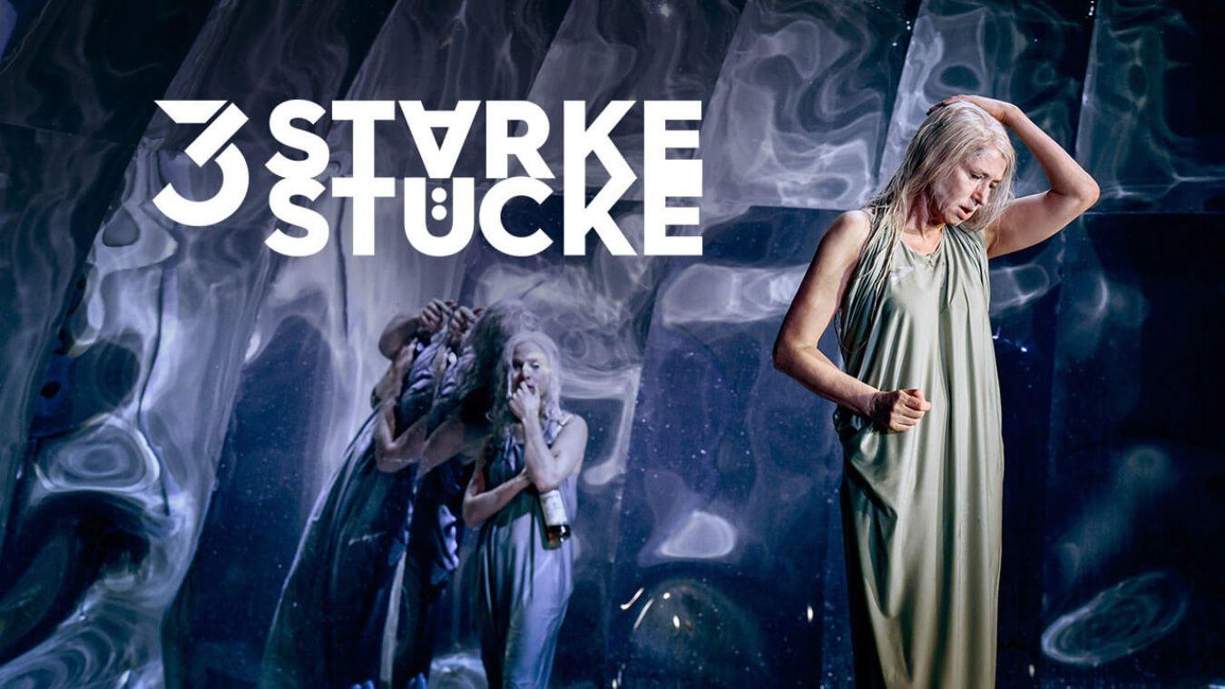 Starke Stücke at Sony Center, photo: “Persona”, Deutsches Theater © Arno Declair