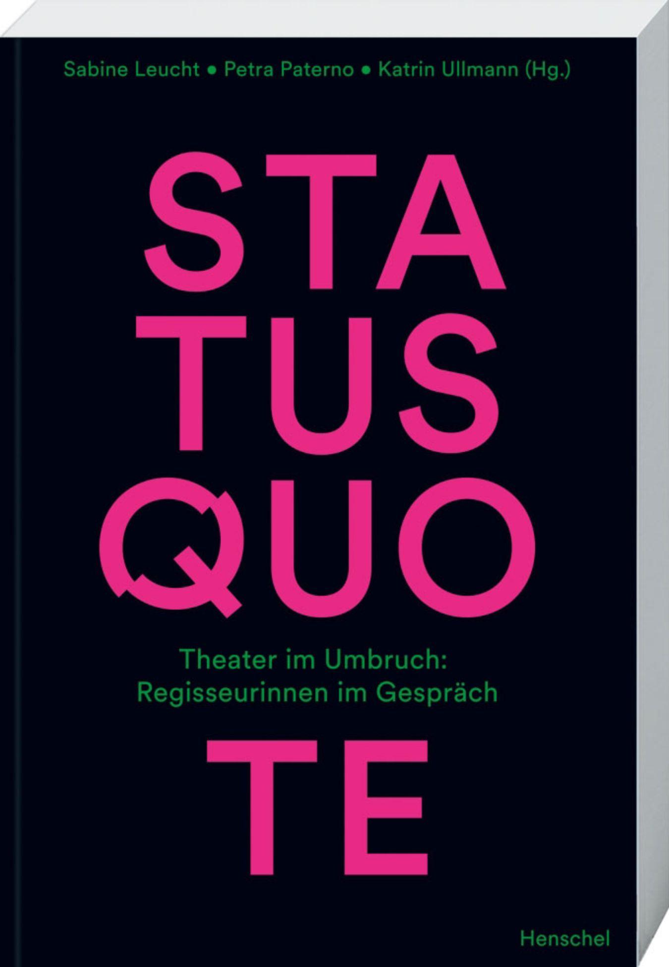 Buchcover von Status Quote