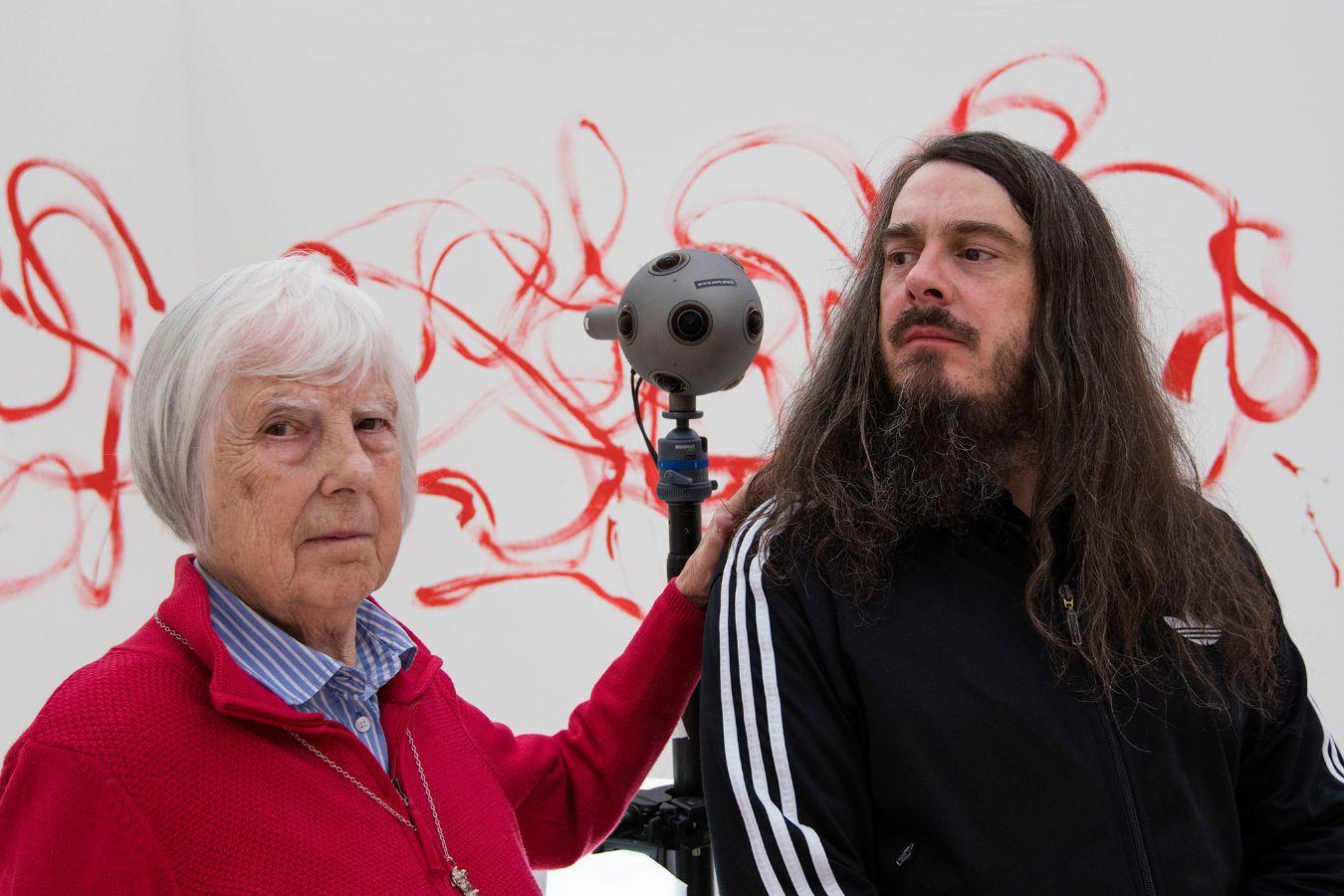 Brigitte und Jonathan Meese © René Päpke