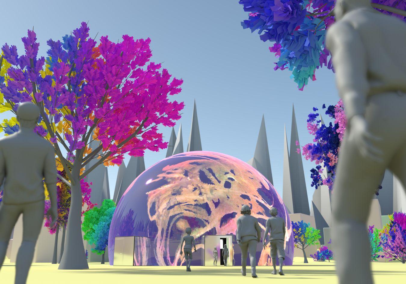 The New Infinity. Neue Kunst für Planetarien © Berliner Festspiele, Makusu Matsutake