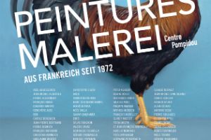 Poster of the exhibition “Peintures / Paintings“