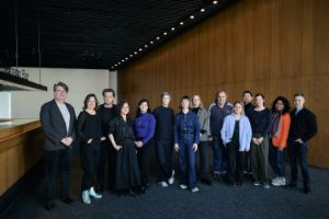 Group photo of the artistic team of the Berliner Festspiele 2025 