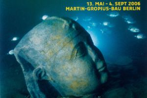 Plakat zur Ausstellung „Ägyptens versunkene Schätze“