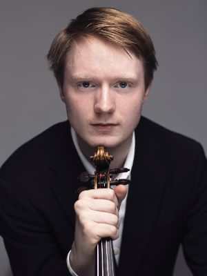 Man with viola in his hand